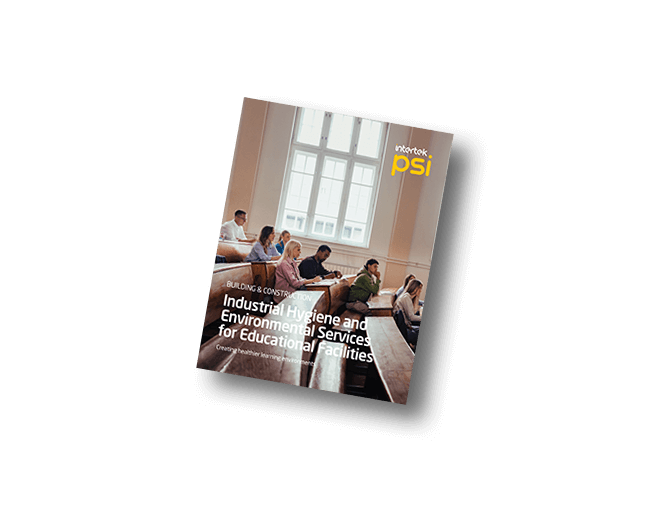Industrial Hygiene and Environmental Services for Educational Facilities | Brochure